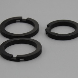 Graphite Spring Energized PTFE Seal Fiber Thread Teflon Piston Rings