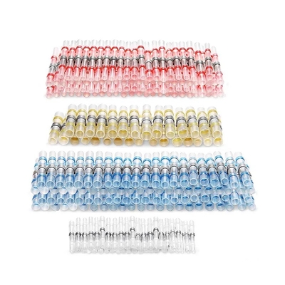 Insulated Waterproof Connectors BHT Series Heat Shrinking Butt Connector Terminals Kit