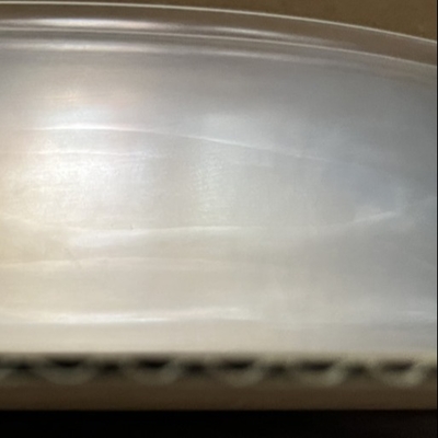 25mm Clear Shrink Tubing 10 Degree , 2" Flame Retardant Heat Shrink Tubing