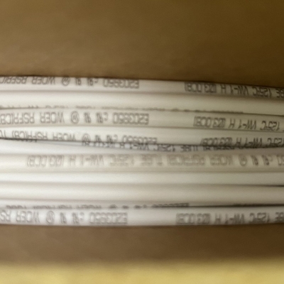 2.5mm 2/1 White Heat Shrink Sleeving Flexible Fire Retardant Tubing