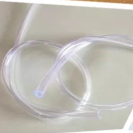 3.5mm 0.5mm Clear Flexible Plastic Tubing , Polyvinyl Chloride High Pressure Flexible PVC Pipe